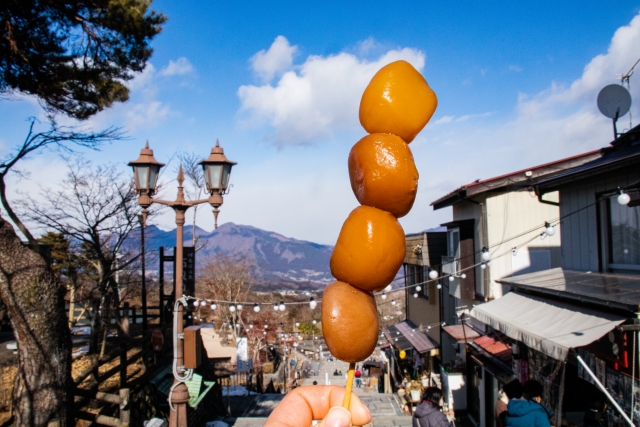 伊香保温泉 玉こんにゃく